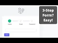 Laravel Livewire Wizard Multi-Step Form Package