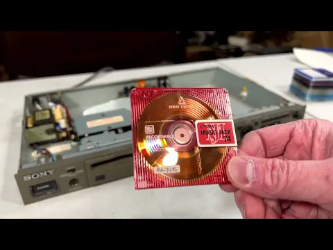 Download MP3 Sony MDS-E10 Minidisc Recorder - Disc Stuck, No Record, Broken Switch