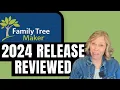 Family Tree Maker 2024 Just Released REVIEW