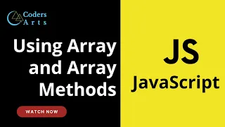 25 Array and Array Methods JavaScript Tutorial for Beginners Web Development Lecture 25