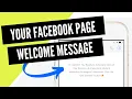 Creating Your Facebook Welcome Message Bots For Bosses