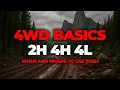 4WD Basics When And Where To Use It