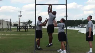 Army PRT Climbing Drill 1