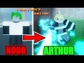 Going From Noob To ADOLLA BURST Arthur Boyle In Fire Force Reignition Roblox