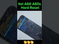 Lagu Itel A60 Hard Reset | Itel (A662L) Pattern Lock Remove | Without Pc | Password Forgot Erase all data