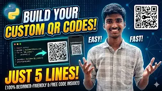 Build Custom QR Codes in 5 Lines Python Tutorial