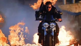 Download Tom Cruise in Triumph Speed Triple 955i \u0026 Daytona 955i   / Mission Impossible 2 (2000) ☆☆☆☆☆ MP3