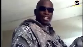 جندي أمريكي بمجرد سمع باسم جيش المهدي  اصابه الخوف دندنها