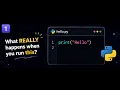 How the print statement in python works