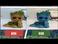 7 Converting the BGR color format of an image to RGB color format using Open CV and Python