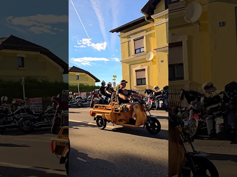 You never know what you’ll see at a bike rally 🔥