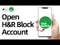 How to Create Account with H R Block Open H R Block Account Online 2025