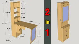 Download HOW TO MAKE A FOLDING TABLE WITH CABINET MP3