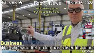 Latest Aldi raises pay as businesses battle for staff