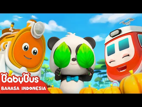 Download MP3 Bayi Panda Bermain Petak Umpet Bersama Kereta Api | Lagu Anak-anak | BabyBus Bahasa Indonesia