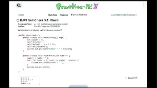 Java Practice It 3 5 Odds method basics