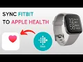 How to Sync Fitbit to Apple Health App Add Fitbit to Apple Health