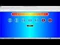 HTML CSS 3 JAVASCRIPT EUROMILLIONS LOTTERY