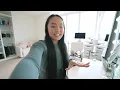 get back into routine with me 🌱 6am morning routine, work day in my life, and workout with me!