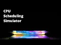 OS Lab Project - CPU Scheduling Simulator