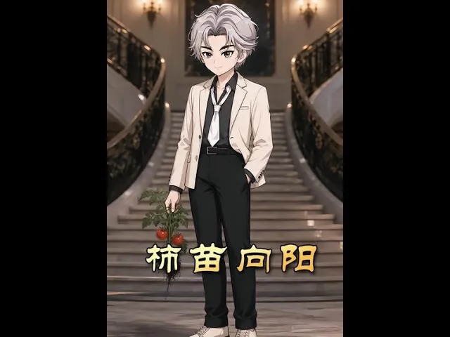 柿苗向阳