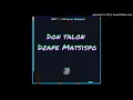 Don Talon - Dzape Matsispo ( may 2021)