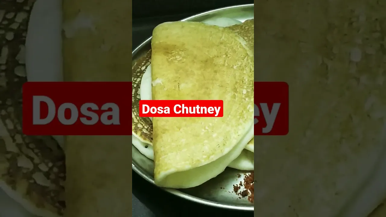 Dosa Chutney   #shorts   Chutney Dosa