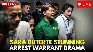 Philippines Issues Arrest Warrant for VP Sara Duterte | Threats Against Marcos | LIVE