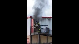 BRFD Sunday morning fire at South Harrells Ferry Road storage unit complex was arson