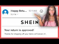 Forever 21 is accepting SHEIN returns SHEIN return policy Forever 21 Coupon code