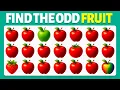 Download Lagu Find the ODD One Out - Fruit Edition 🍉🍍🍓| Easy, Medium, Hard - 40 Ultimate Levels | Cow Quiz