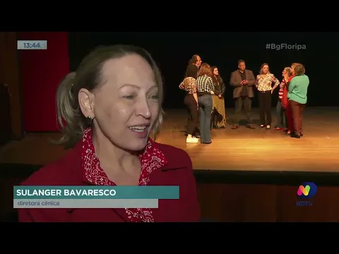 Ensaio para o mega espetáculo de Rute Gebler está a todo vapor