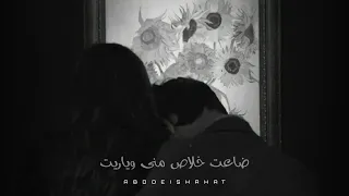 ضاعت خلاص من وياريت بإيدي حيلة       دندنها