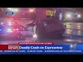Crash Ends In Fire On Dan Ryan Expressway Southbound Lanes Closed At 73rd Street
