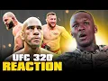 Download Lagu Israel Adesanya Reacts To Alex Pereira's INSANE 1st Round KO Of Magomed Ankalaev | UFC 320 Reaction