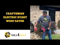 Craftsman Electric Start Weed Eater