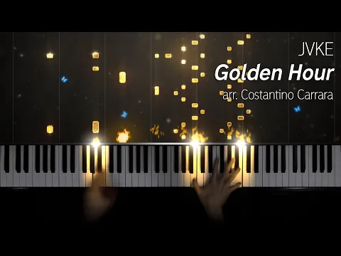 Download MP3 🦋 JVKE - Golden Hour 🦋 (EPIC piano arr. by Costantino Carrara)