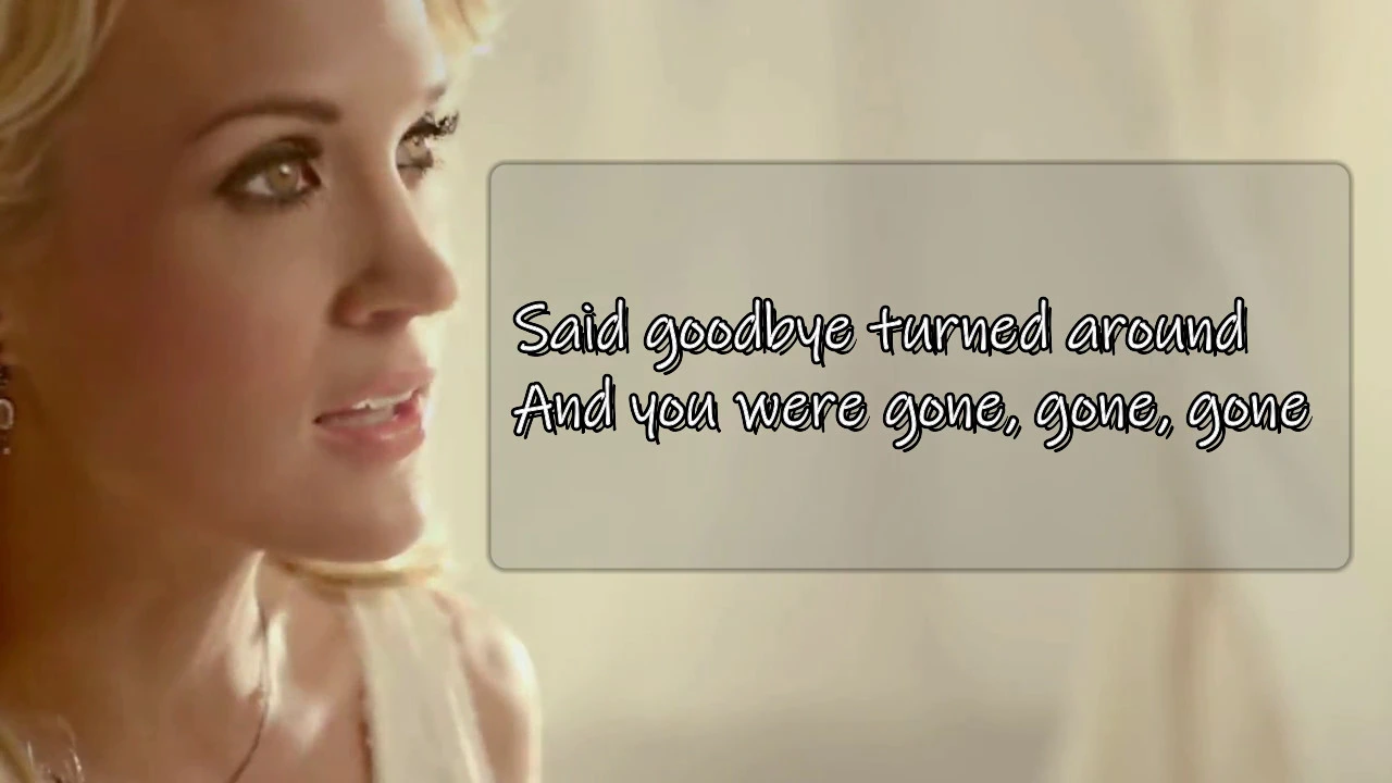 Carrie Underwood - See You Again Lyrics