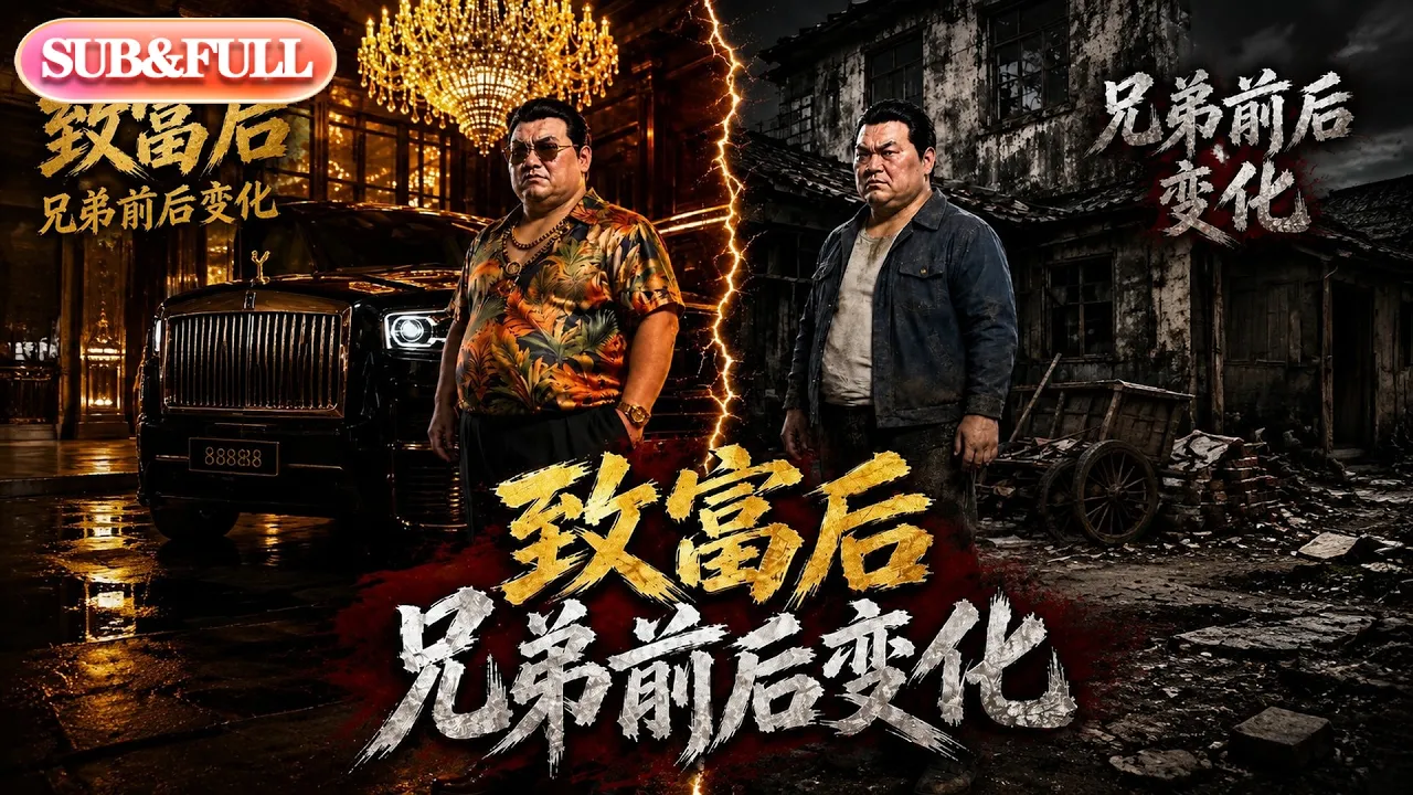 【全集FULL】《致富后兄弟前后变化》| AI短剧 | ENG SUB #薄荷听书 #cdrama #latest #热门短剧 #都市 #重生 #逆袭 #现代 #甜宠 poster