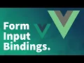 Vue js Tutorial for Beginners 3 - Working with Form Binding in Vue