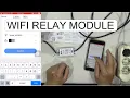 HOW TO CONNECT WIFI RELAY MODULE SCW NF101