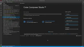 Product and compiler discovery with Code Composer Studio