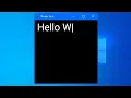 Text Animation in Tkinter Python Tkinter Animation