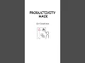 Set Deadlines - Every PRODUCTIVITY HACK Explained in 8 minutes