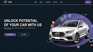Car Website Using HTML CSS Step by Step Tutorial Fast Code