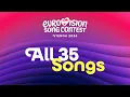 All 35 Songs of the Eurovision Song Contest 2026