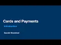 Cards and Payments - Part 1