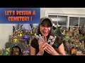 Setting up my Halloween Village Cemetery and Spooky Town Part 1 -Let s Create a Platform Together