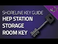 HEP Station Storage Room Key - Key Guide