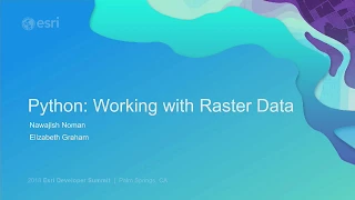 Python Working with Raster Data